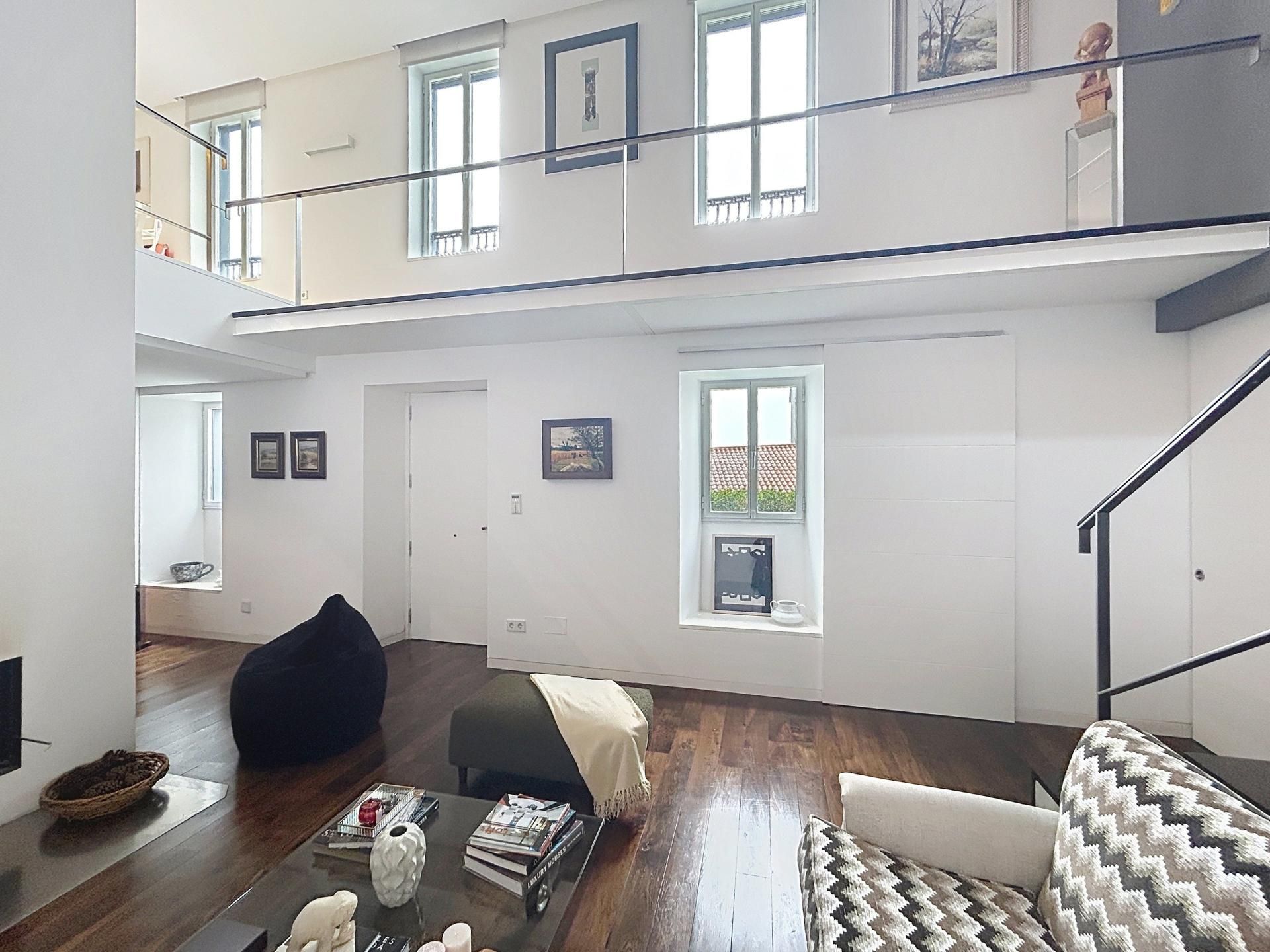 Living room of House or chalet for sale in Santiago de Compostela   with Air Conditioner, Heating and Terrace