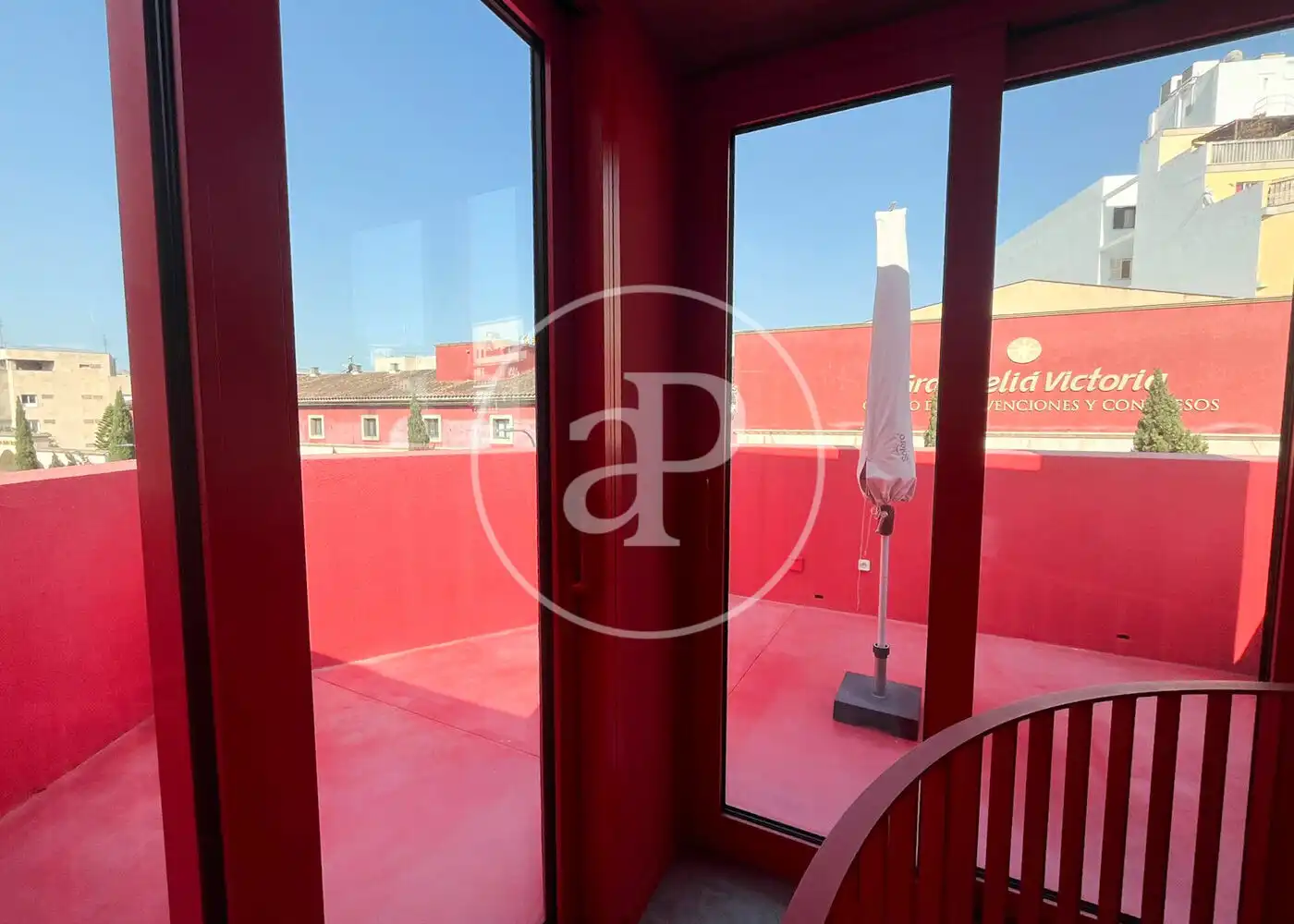 Terrassa de Pis de lloguer en  Palma de Mallorca amb Aire condicionat, Calefacció i Terrassa
