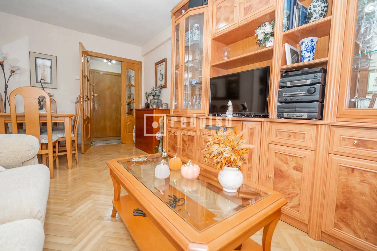Wohnzimmer von Wohnung zum Verkauf in Móstoles mit Klimaanlage, Heizung und Privatgarten