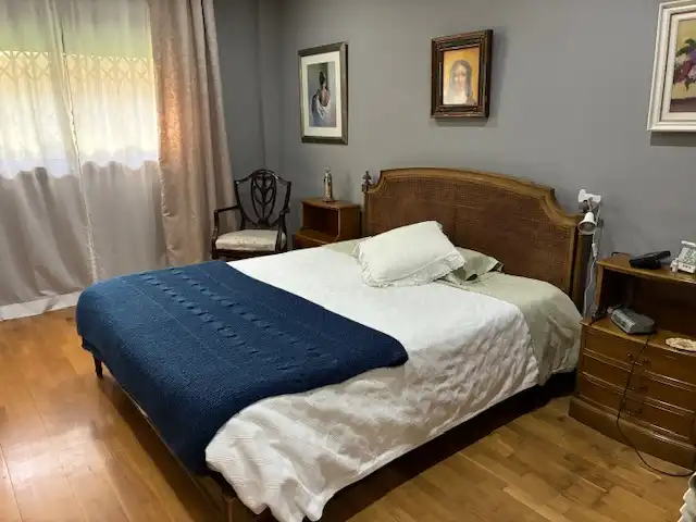 Bedroom of Flat for sale in Sant Feliu de Llobregat  with Air Conditioner, Heating and Private garden