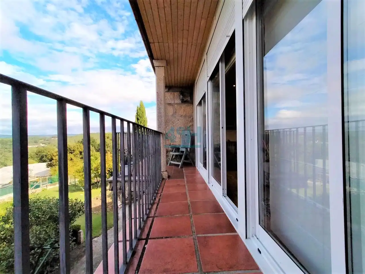 Terraza de Casa o chalet en venta en Amoeiro con Calefacción, Jardín privado y Terraza