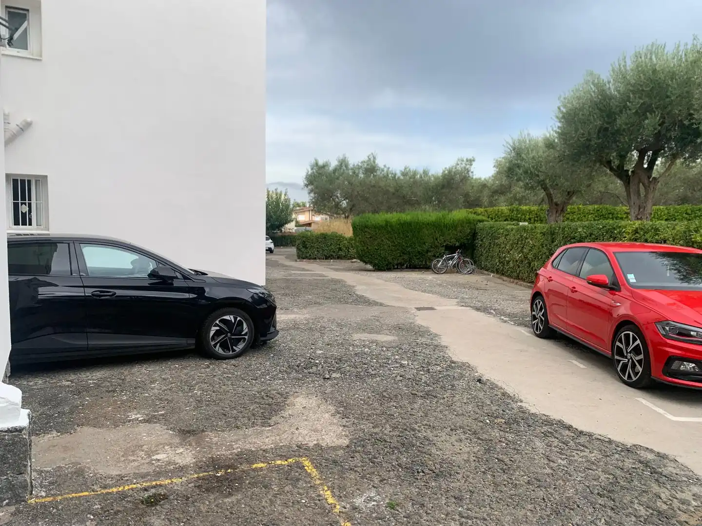 Parking of Flat for sale in Roses  with Air Conditioner, Heating and Terrace