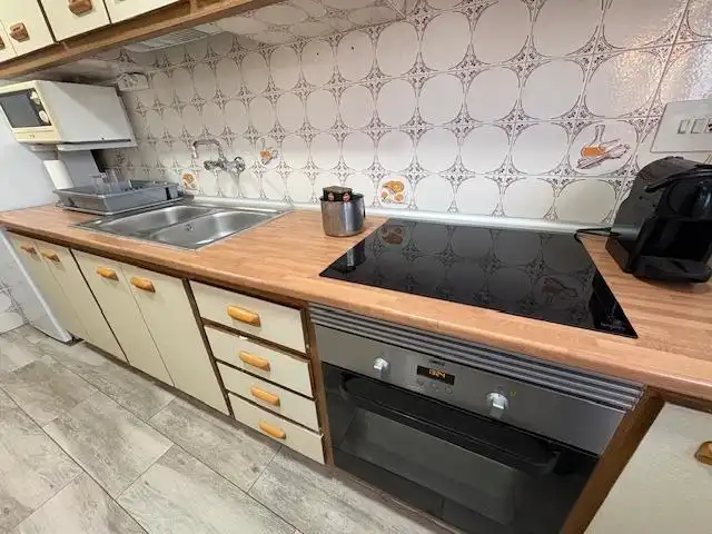 Küche von Wohnungen zur Miete in Benicasim / Benicàssim mit Privatgarten, Terrasse und Gemeinschaftspool