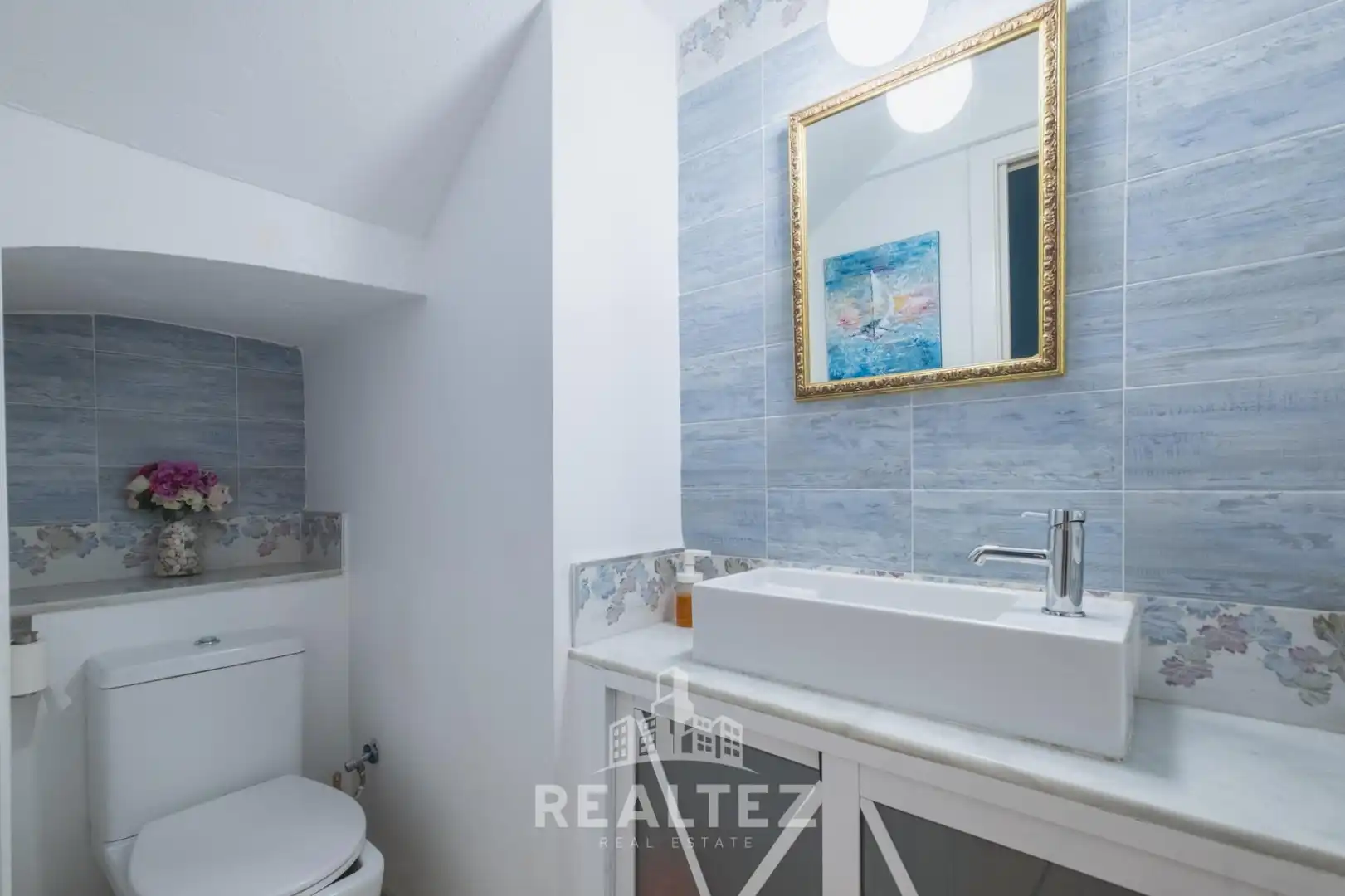 Badezimmer von Haus oder Chalet zum Verkauf in Jerez de la Frontera mit Klimaanlage, Heizung und Terrasse