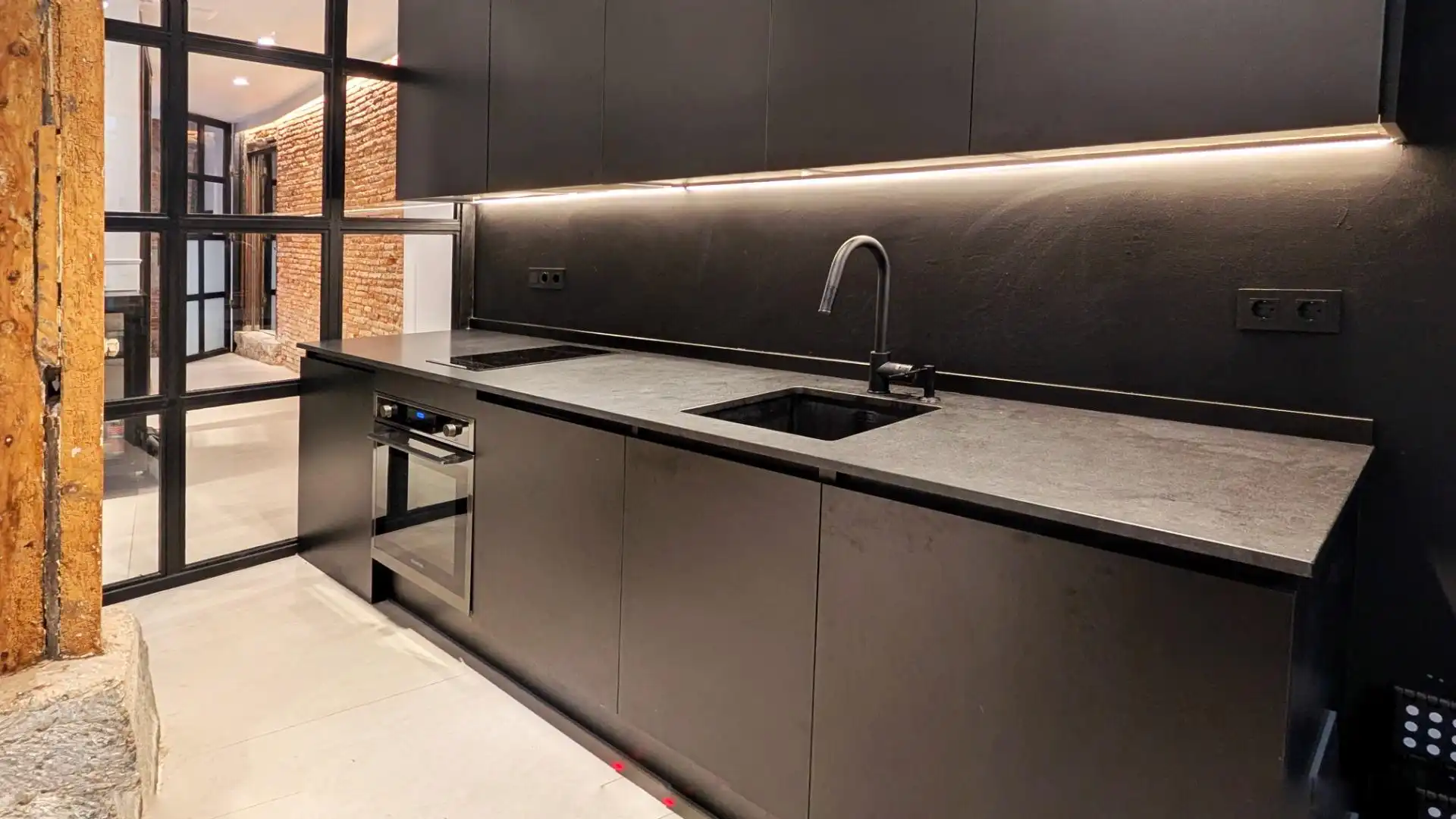 Kitchen of Flat for sale in Santander  with Heating