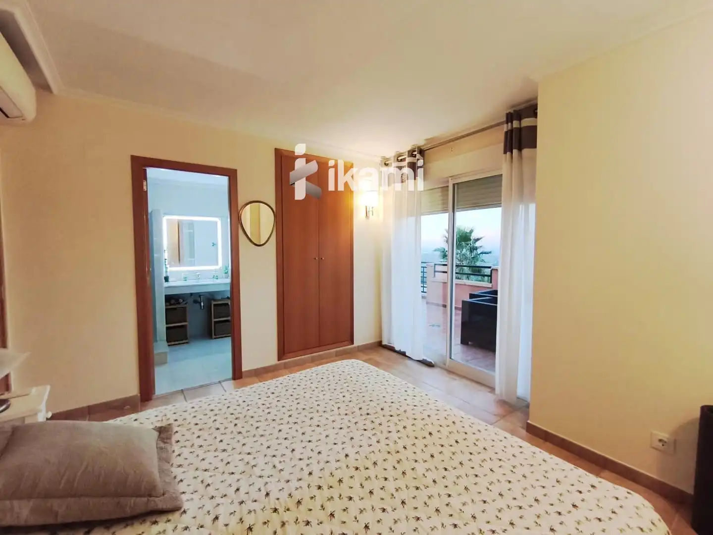 Bedroom of Flat for sale in Pedreguer  with Air Conditioner, Terrace and Swimming Pool