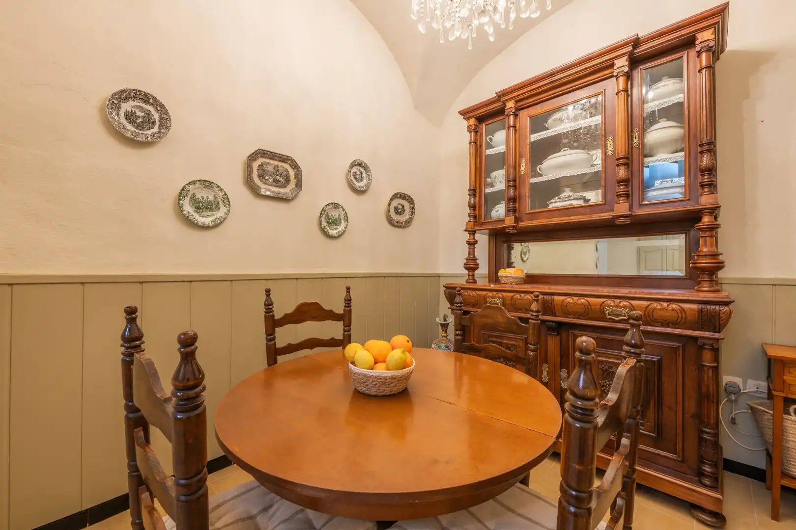 Dining room of Country homes for sale in Tortellà  with Heating