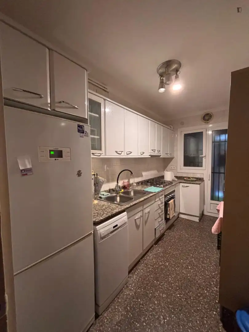 Kitchen of Apartments for share in Barcelona  with Heating, Furnished and Oven
