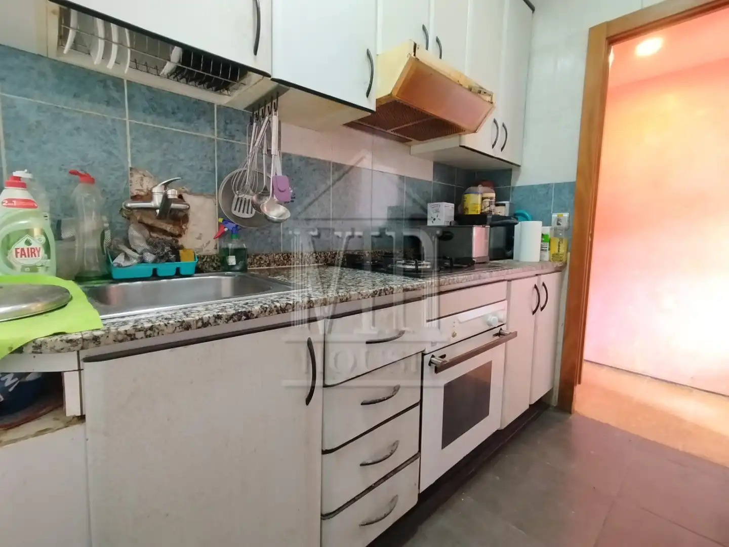 Cocina de Piso en venta en Badalona con Aire acondicionado, Calefacción y Amueblado