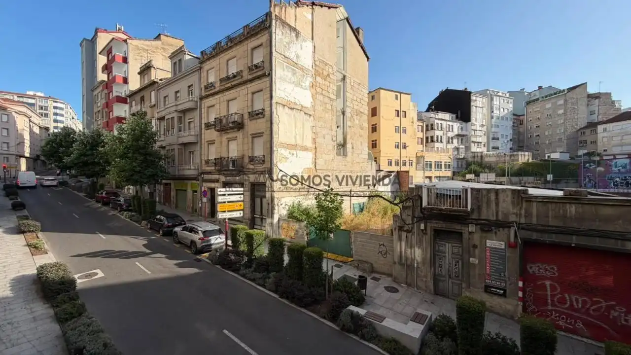 Exterior view of Flat for rent in Ourense Capital   with Heating and Furnished