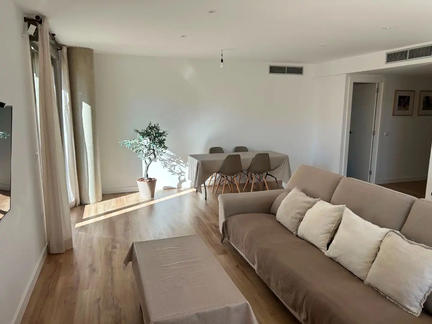 Living room of Flat for sale in Aldeatejada  with Air Conditioner, Heating and Private garden