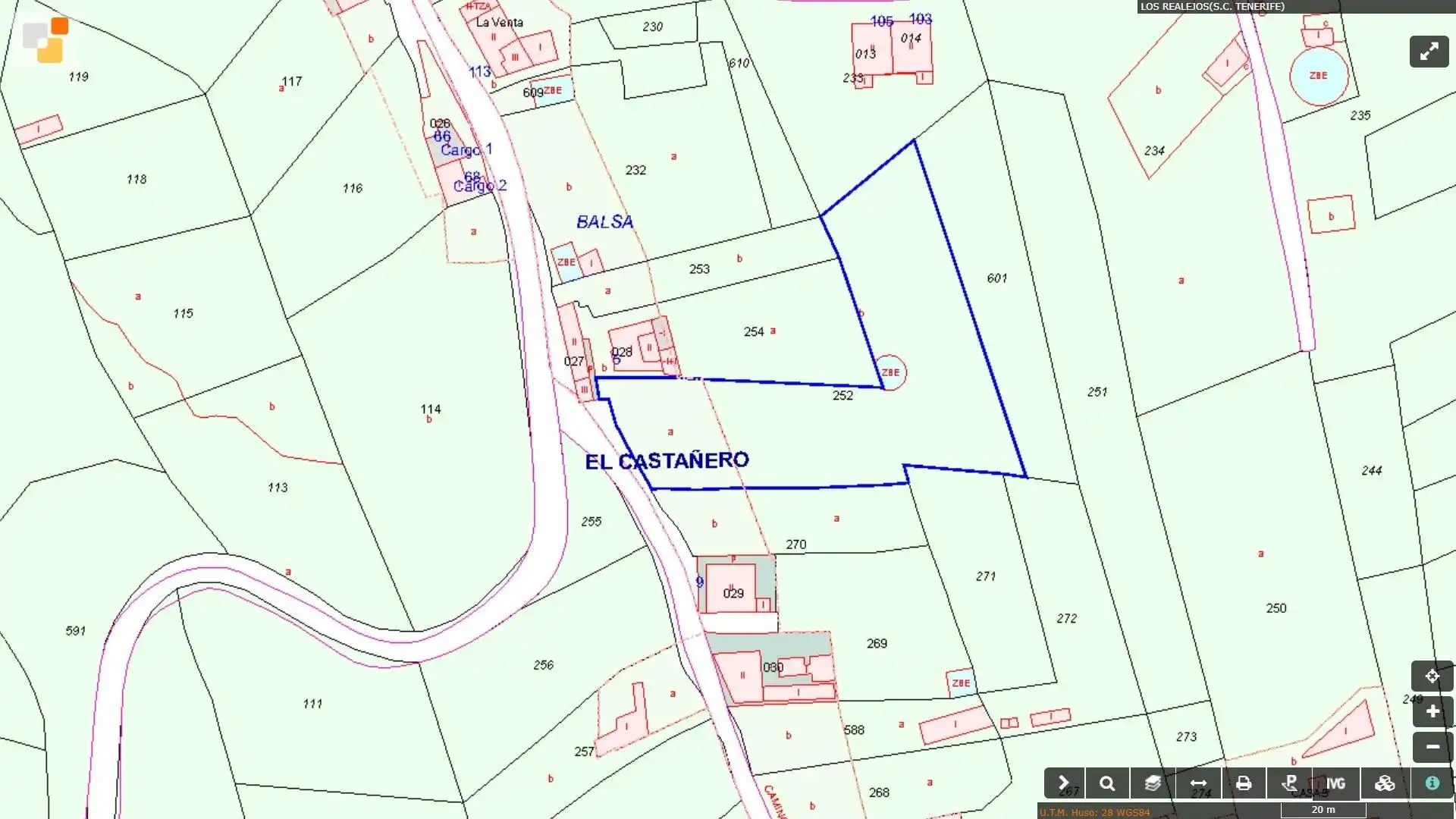 Finca rústica en venta en Los Realejos