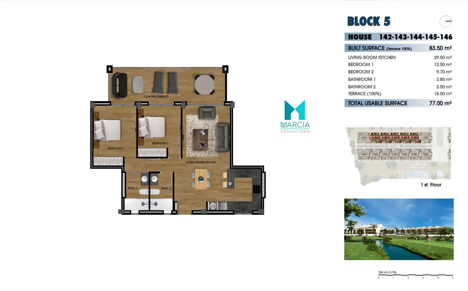 Appartement avec piscine à vendre à Centro, imagen 19