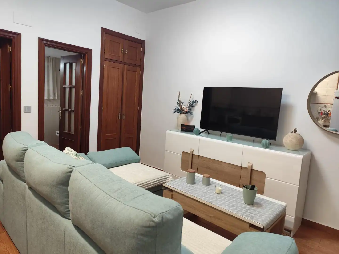 Living room of Ground floor for sale in Torremolinos  with Private garden, Terrace and Community pool