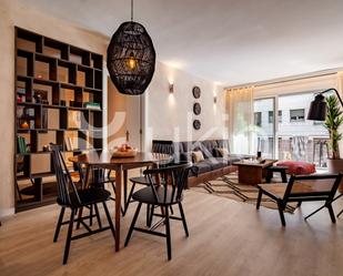 Living room of Apartment to rent in  Barcelona Capital  with Air Conditioner, Heating and Terrace
