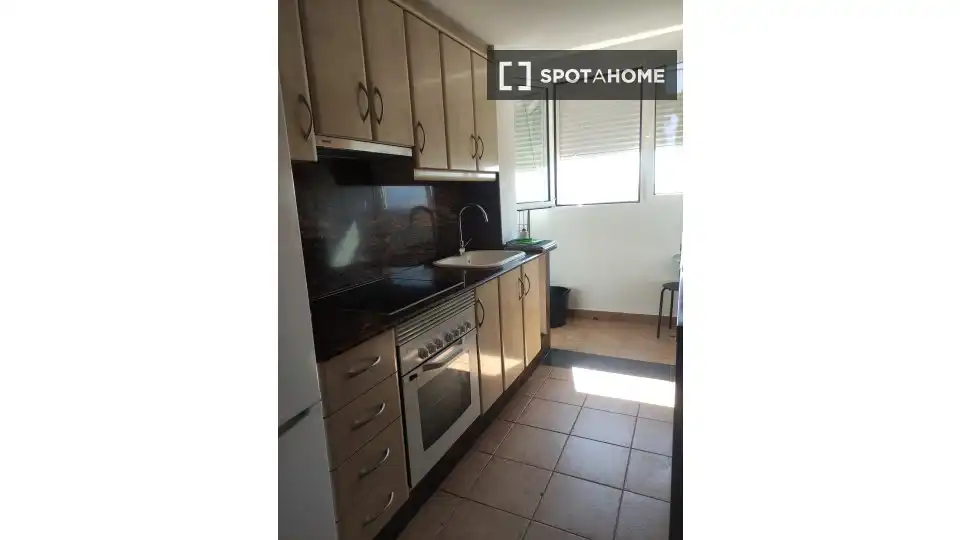 Cocina de Piso de alquiler en Xàtiva con Aire acondicionado, Calefacción y Amueblado