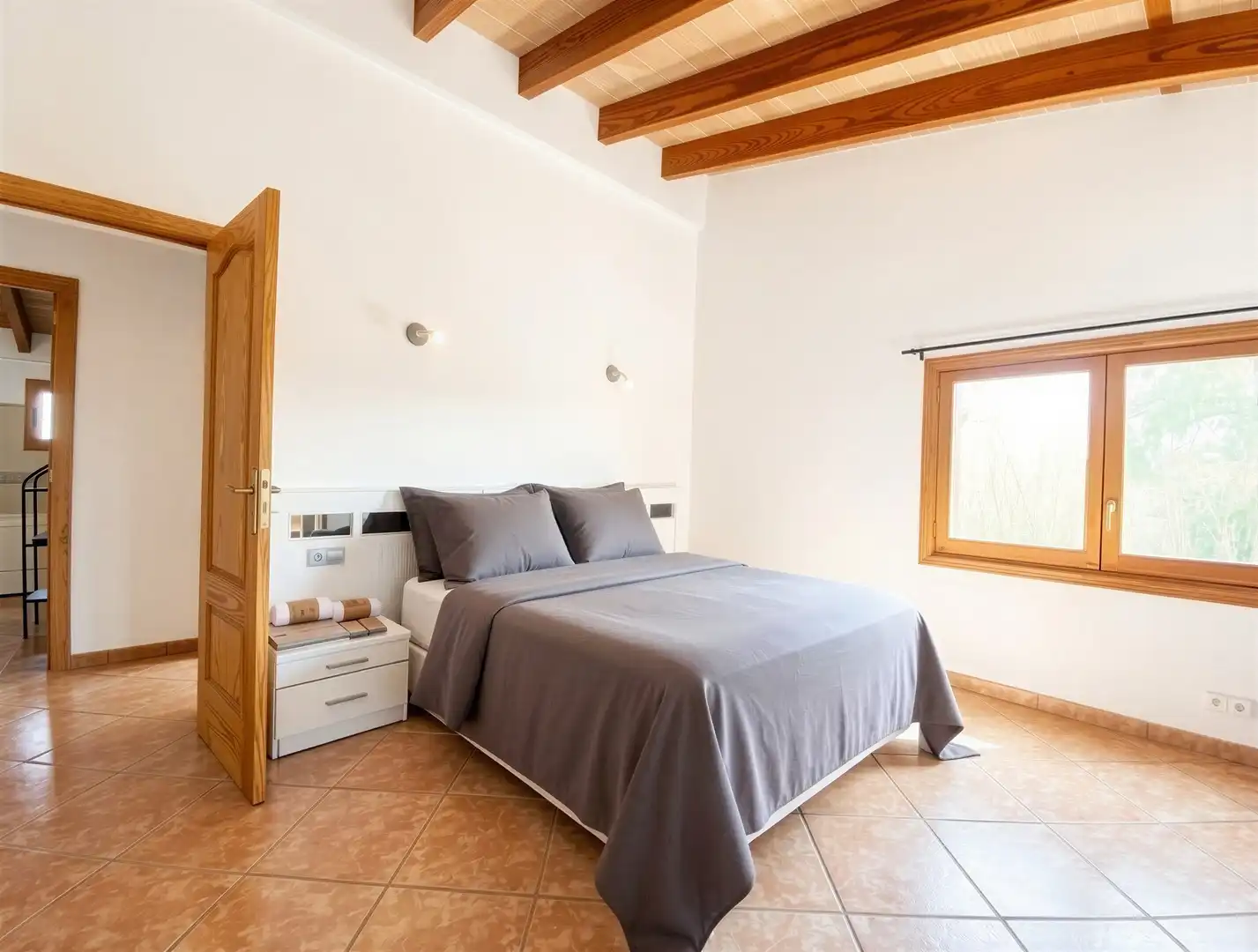 Habitación de Casa o chalet de alquiler en Campos con Aire acondicionado, Terraza y Trastero