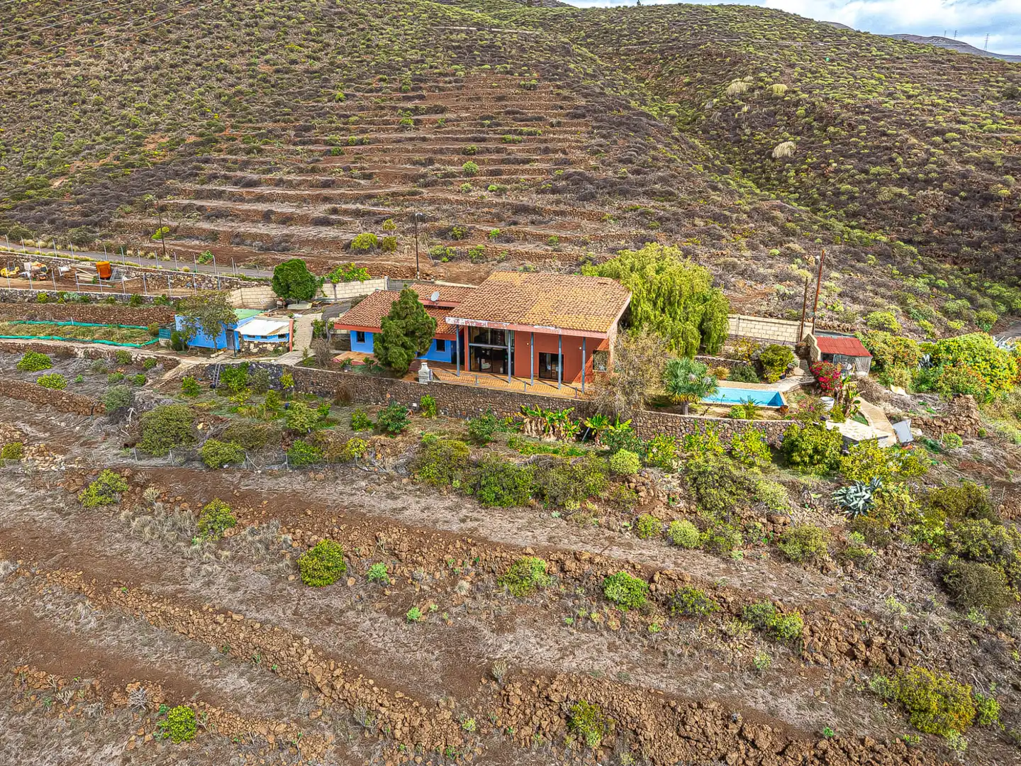 Vista exterior de Casa o chalet en venta en Candelaria con Jardín privado, Terraza y Trastero