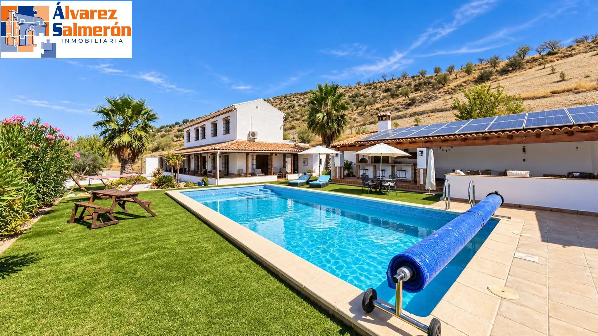 Villa con piscina in vendita a Santa Cruz del Comercio, imagen 2