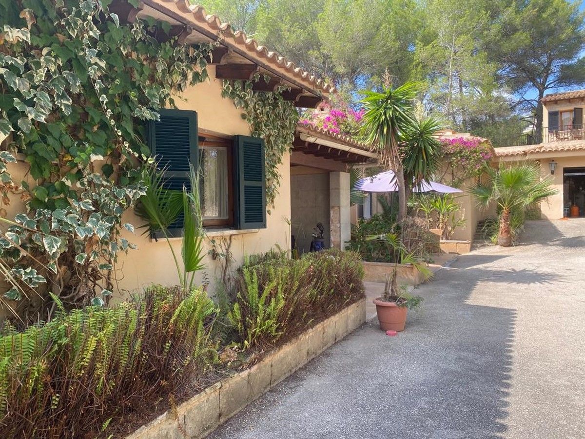 Vista exterior de Casa o chalet en venta en  Palma de Mallorca con Aire acondicionado, Jardín privado y Terraza