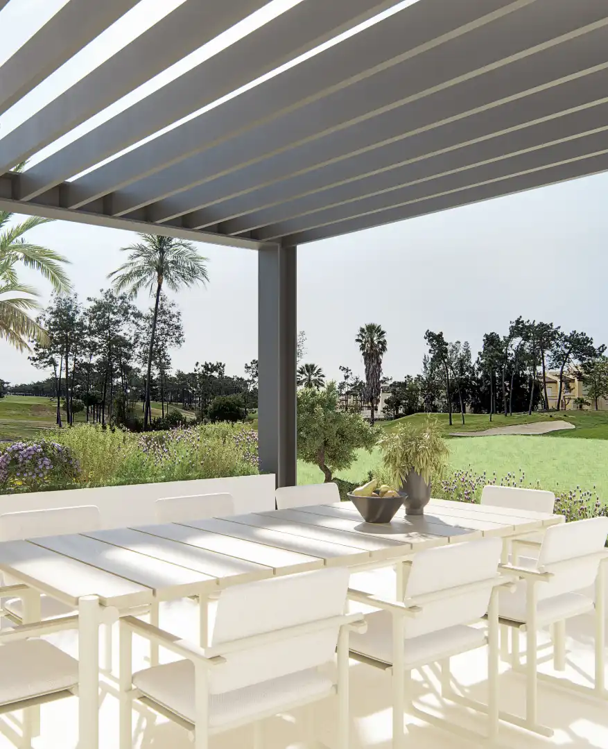Terrace of Detached homes for sale in Islantilla  with Air Conditioner, Heating and Private garden