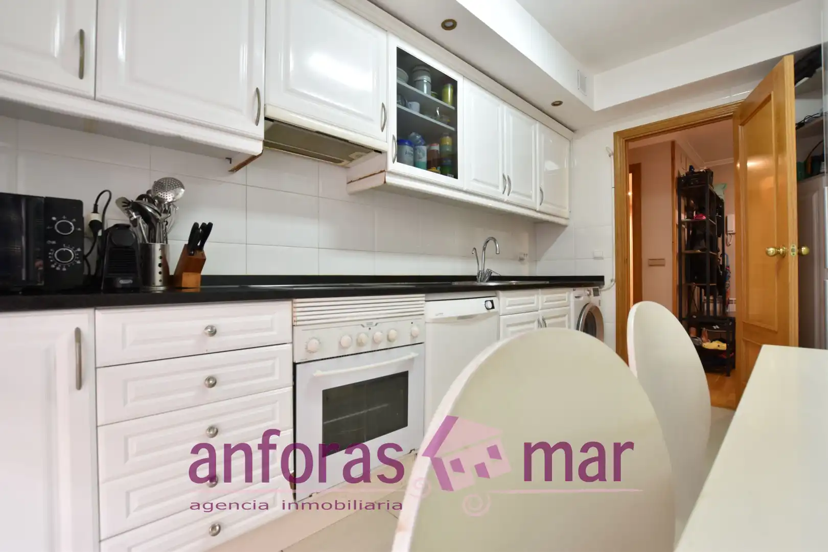 Küche von Wohnung zum Verkauf in Tarragona mit Klimaanlage, Heizung und Terrasse