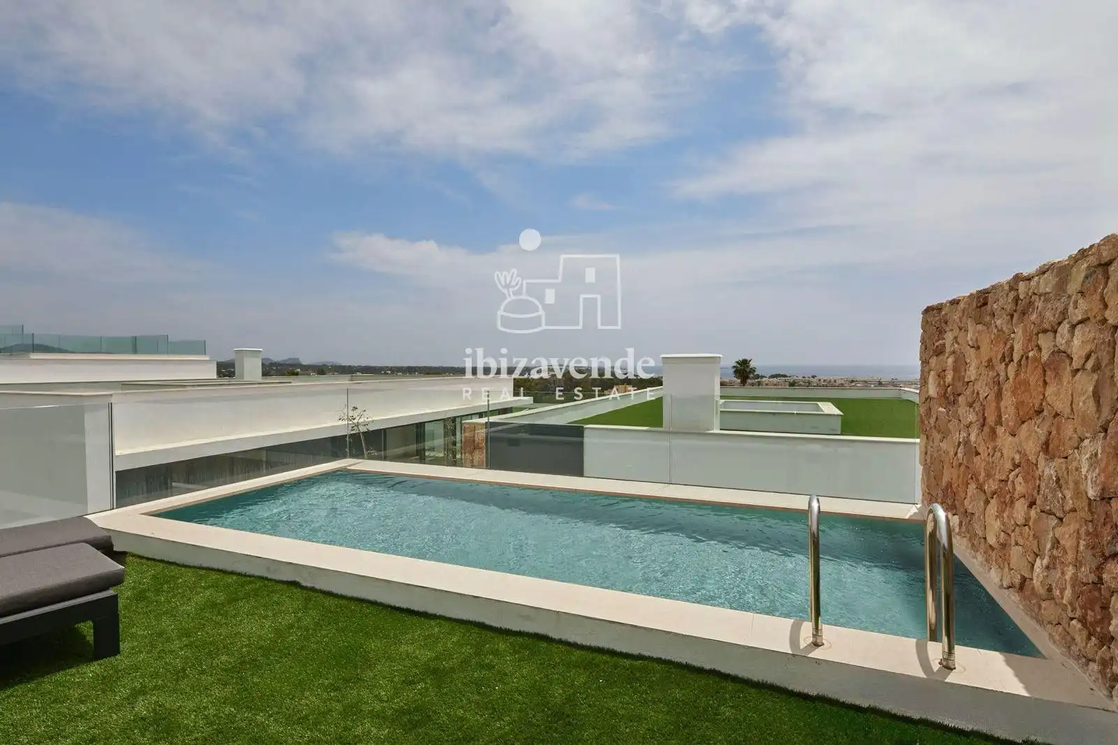 Jardín de Casa o chalet de alquiler en Santa Eulària des Riu con Aire acondicionado, Calefacción y Jardín privado