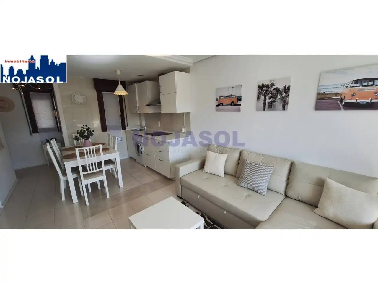 Wohnzimmer von Maisonette zur Miete in Noja mit Terrasse und Möbliert
