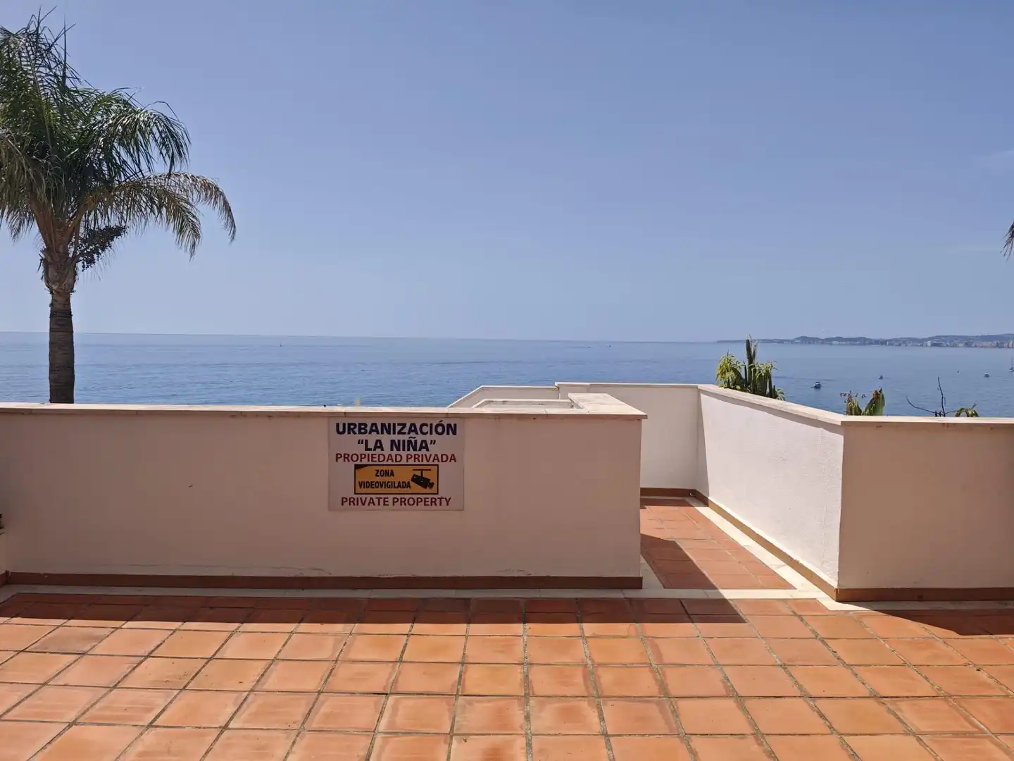 Terrasse von Wohnung zur Miete in Benalmádena mit Klimaanlage, Terrasse und Gemeinschaftspool