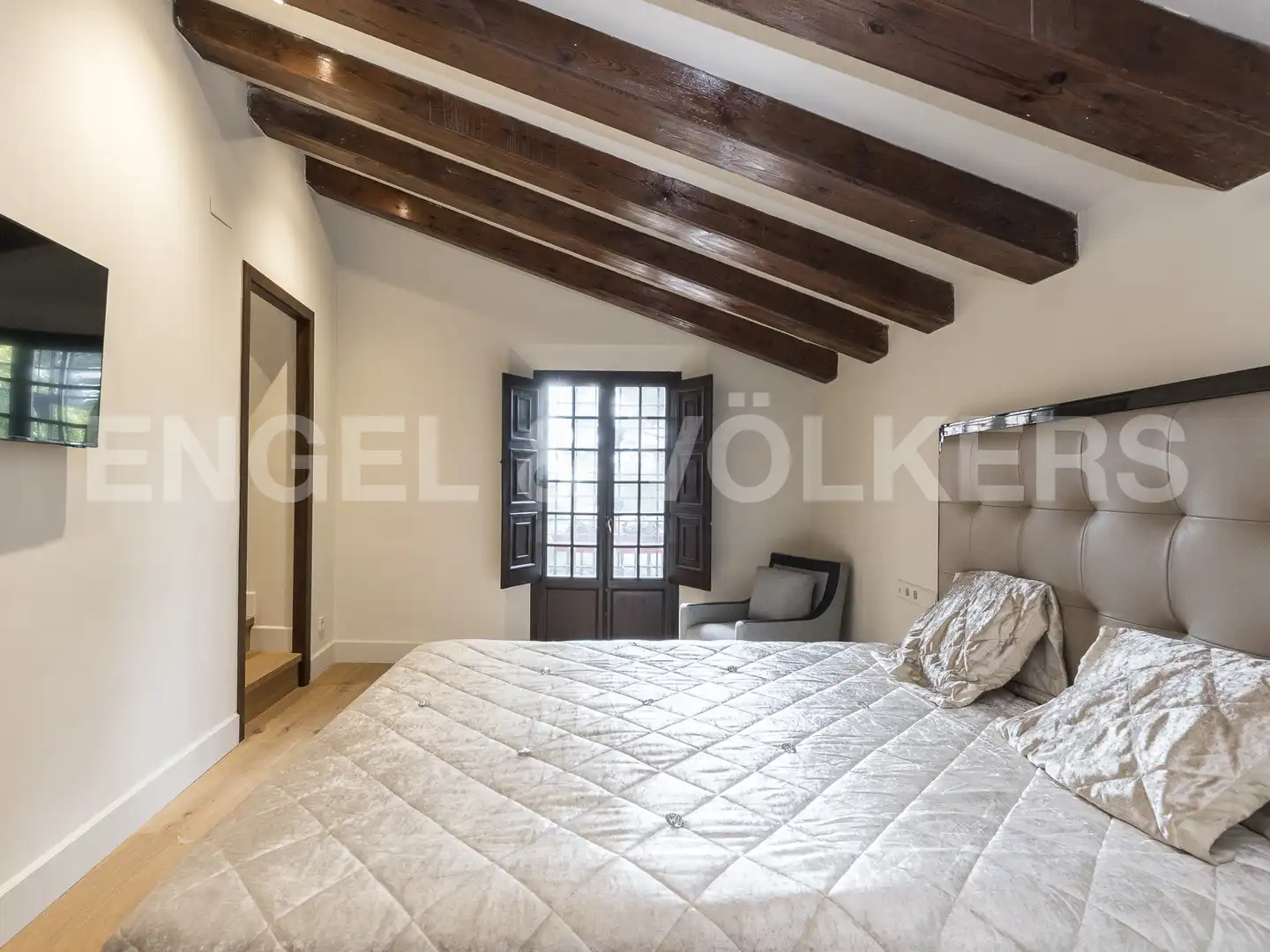 Bedroom of Houses for sale in Castelldefels  with Air Conditioner, Heating and Private garden
