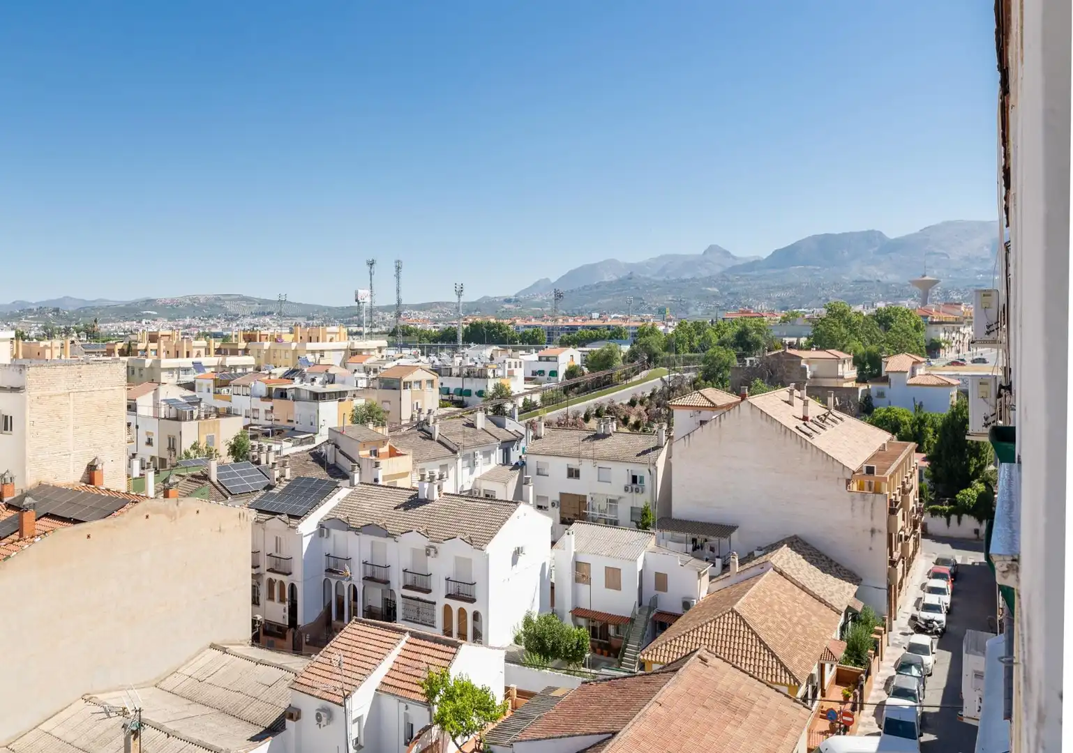 Vista exterior de Àtic en venda en Maracena amb Aire condicionat, Calefacció i Terrassa