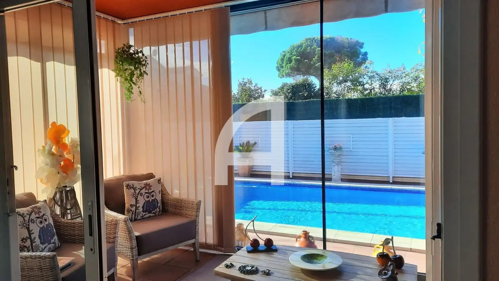 Piscina de Casa o xalet en venda en Vidreres amb Aire condicionat, Calefacció i Jardí privat