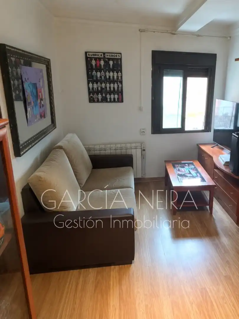 Sala de estar de Piso en venta en Oviedo  con Amueblado y Lavadora