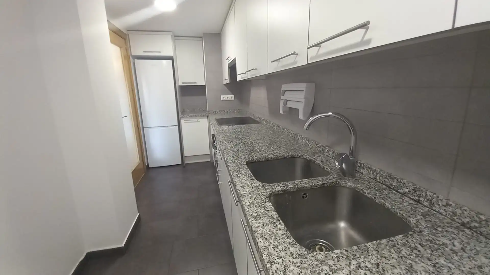 Cocina de Piso de alquiler en Lleida con Calefacción, Amueblado y Balcón