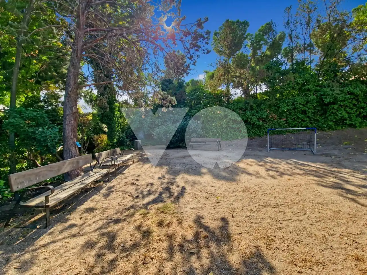 Jardín de Planta baja en venta en Madrid con Aire acondicionado, Calefacción y Parquet