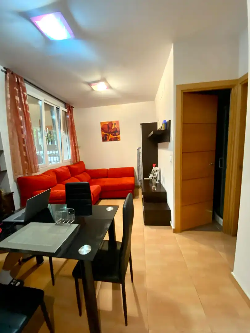 Living room of Flat for rent in Madrid  with Heating, Furnished and Washing machine