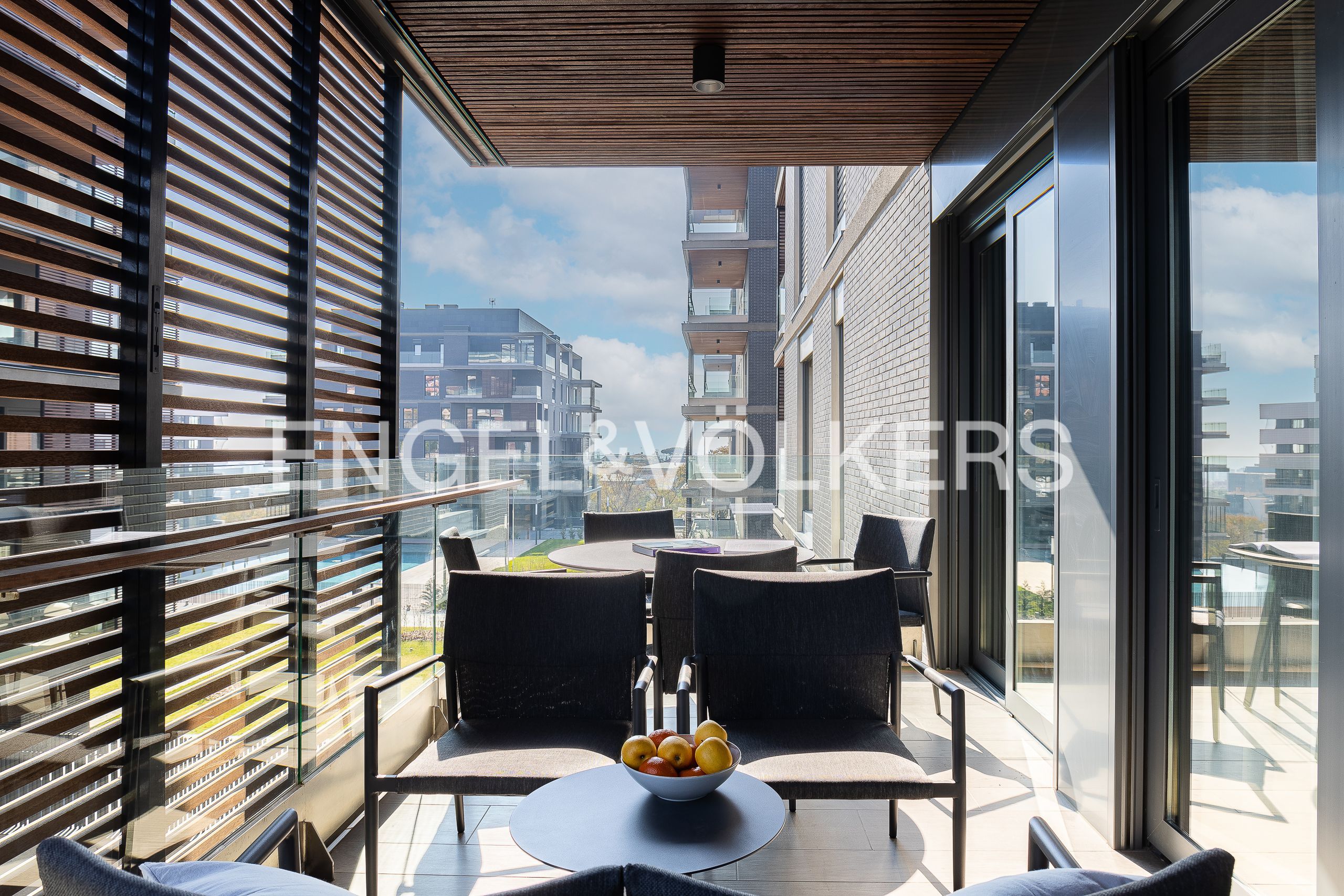 Terrace of Apartment for sale in Esplugues de Llobregat  with Air Conditioner, Heating and Parquet flooring