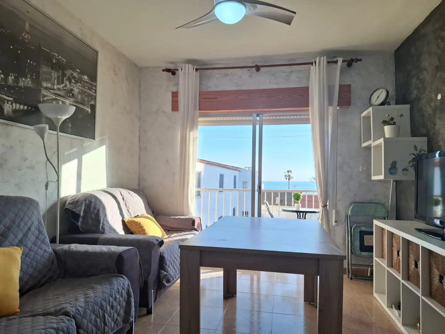 Bedroom of Flat for sale in Torrenueva Costa  with Terrace and Furnished