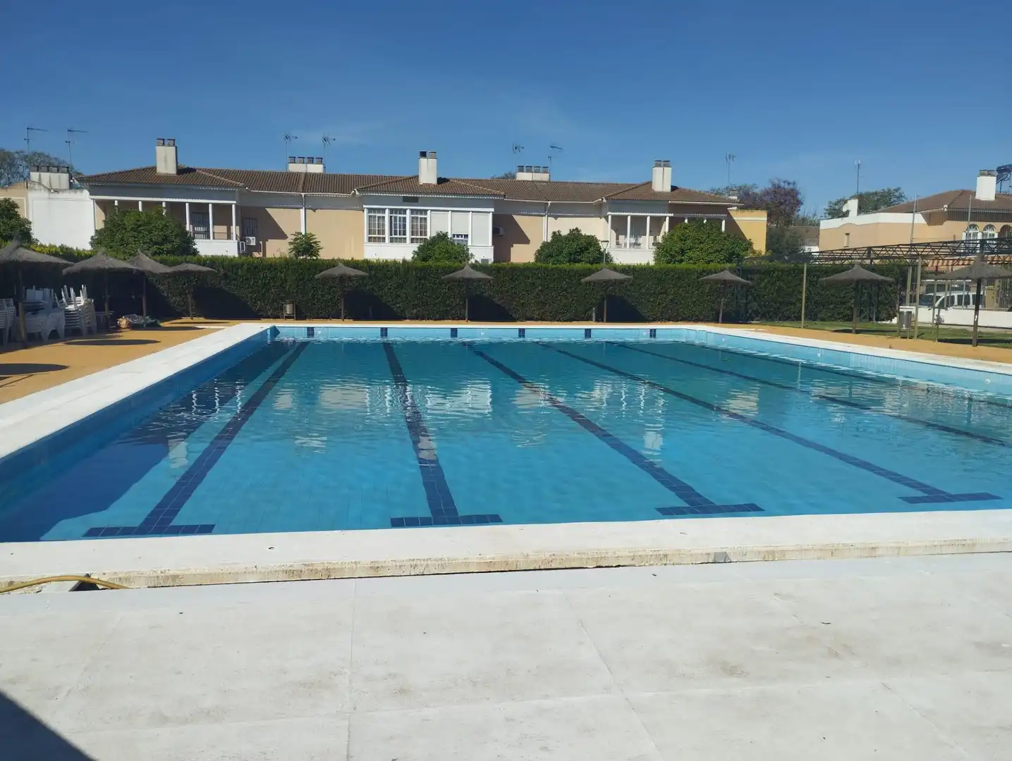 Swimming pool of Detached homes for sale in Sevilla  with Storage room and Community pool