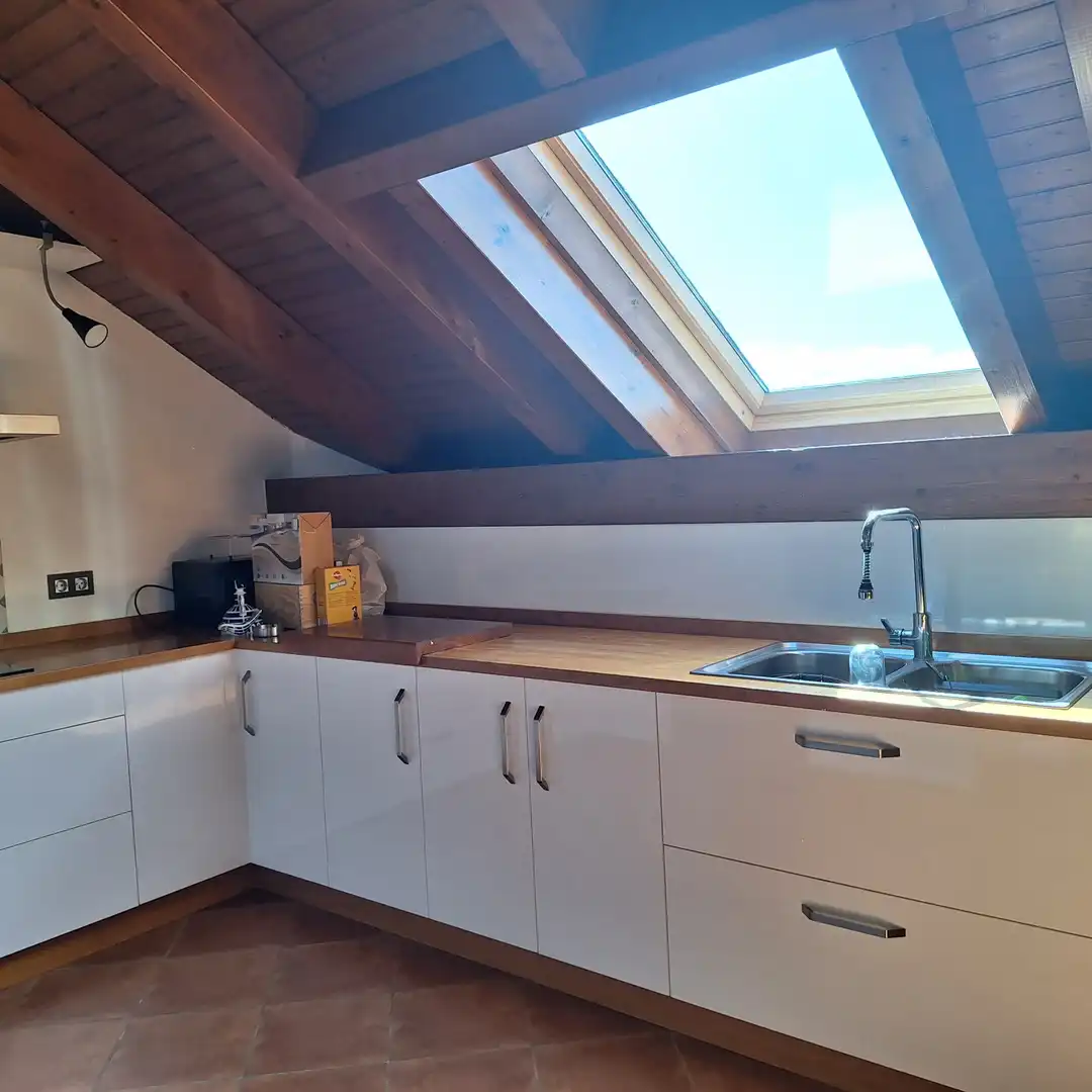 Kitchen of Houses for rent in Portas  with Heating, Private garden and Furnished