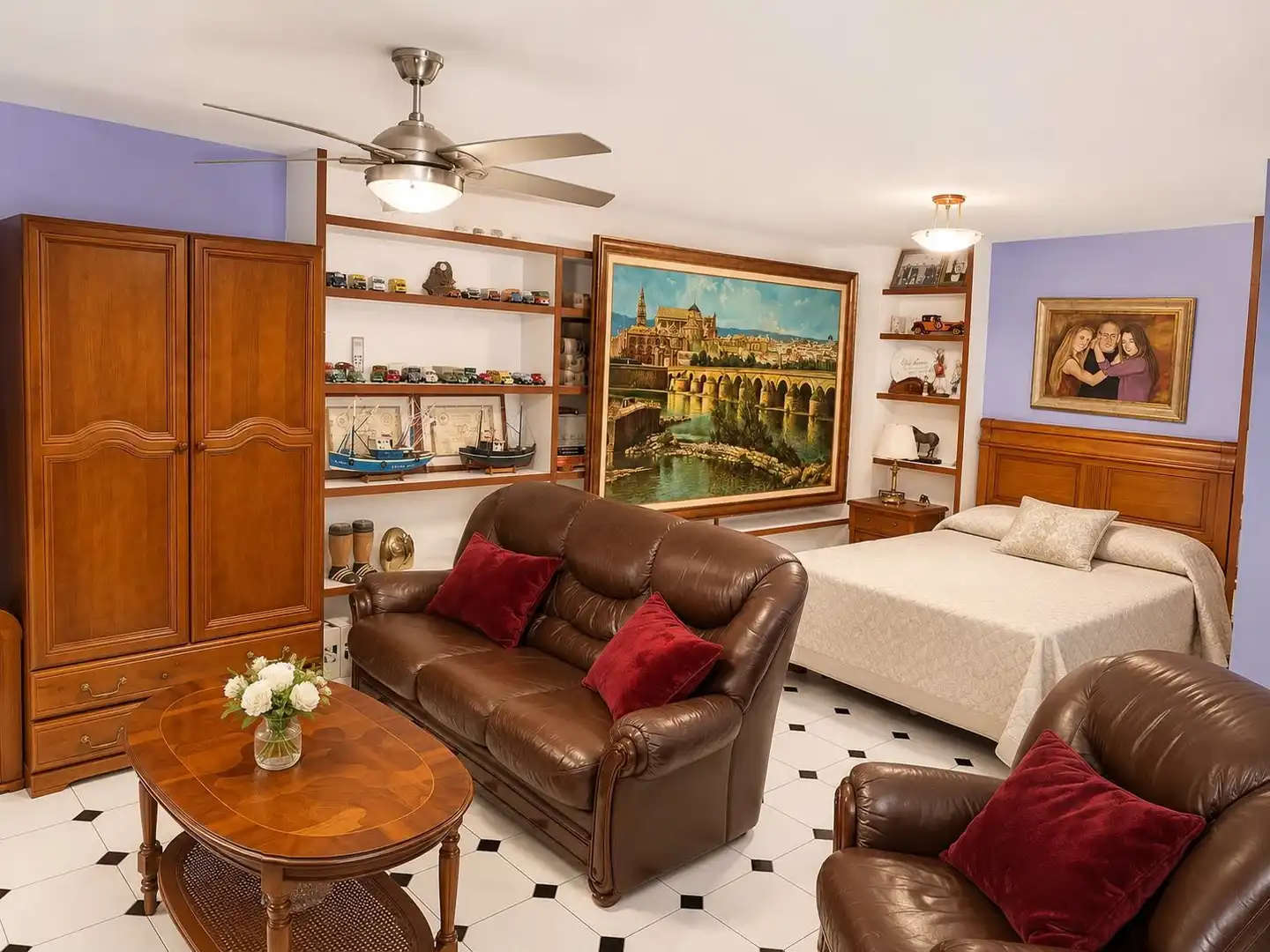 Living room of Houses for sale in Rincón de la Victoria  with Air Conditioner, Terrace and Storage room
