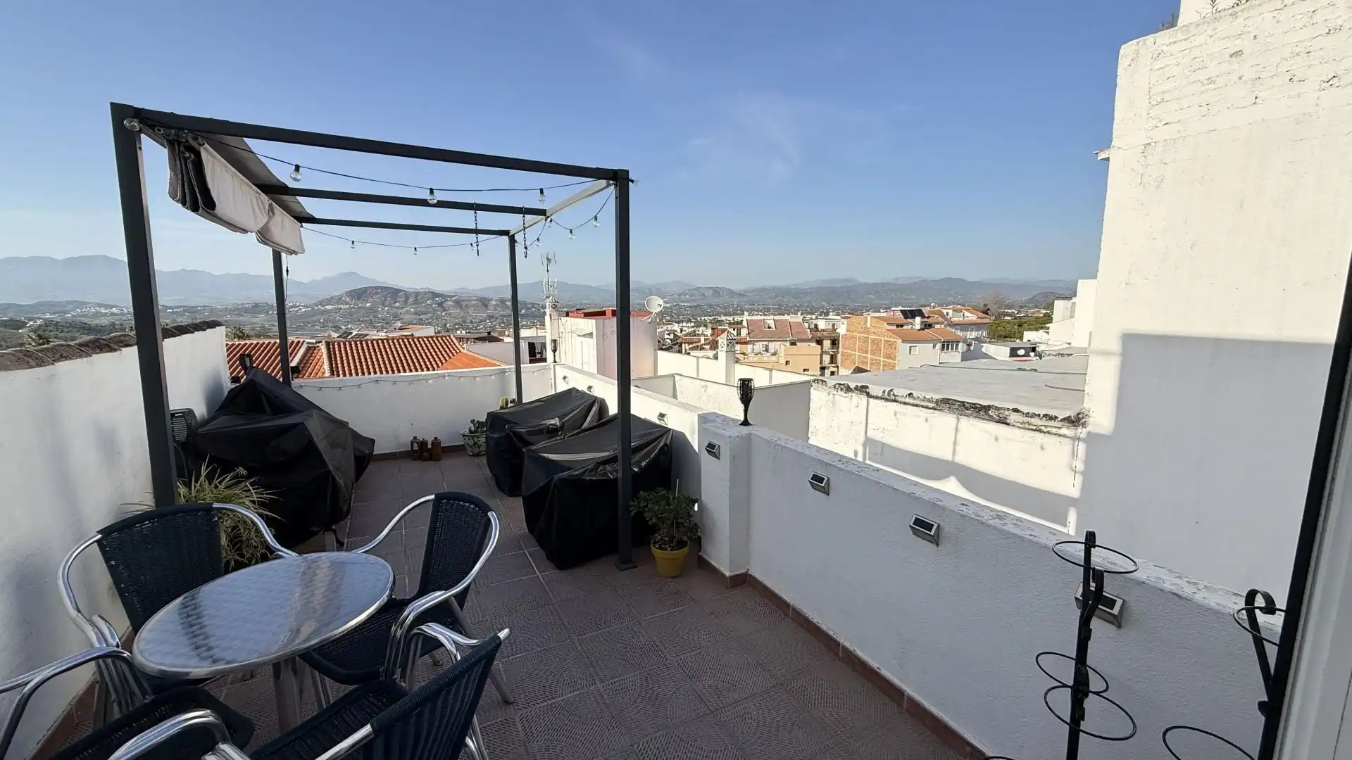 Terraza de Casa adosada en venta en Alhaurín El Grande con Trastero