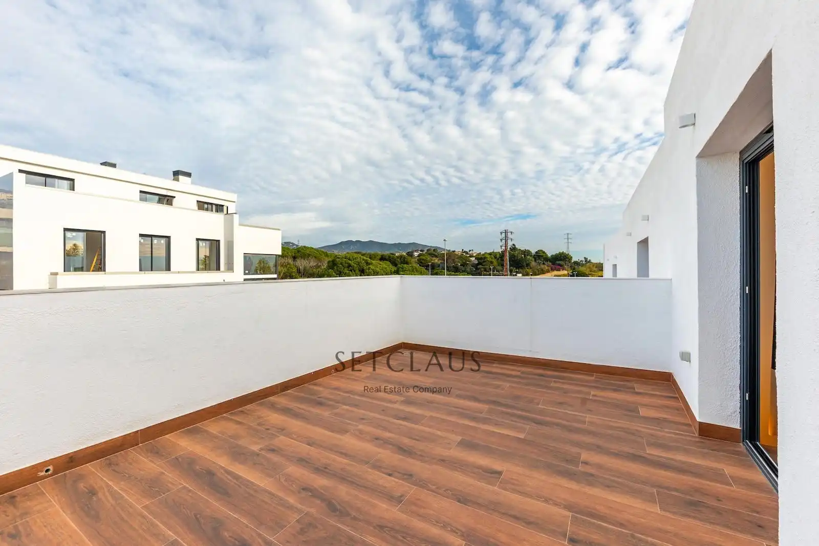 Terrassa de Casa adosada en venda en Montgat amb Aire condicionat, Calefacció i Jardí privat