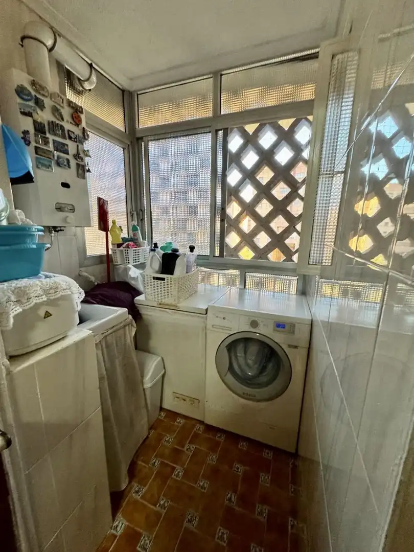 Bedroom of Flat for sale in Sevilla  with Air Conditioner and Terrace