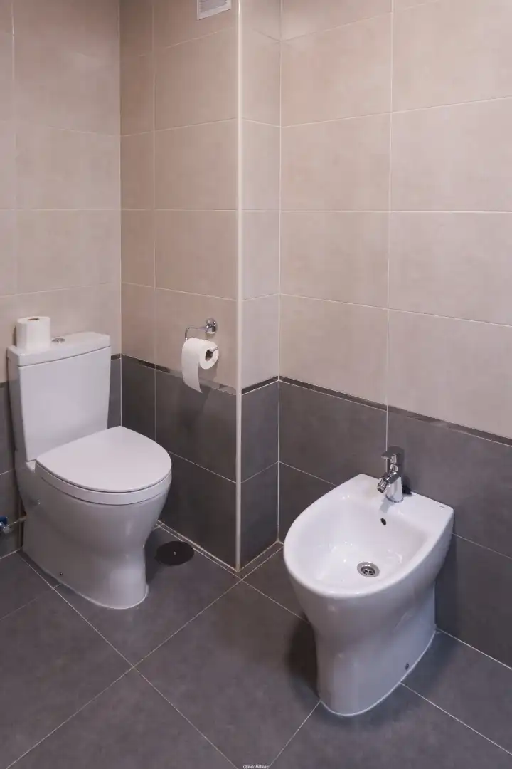 Baño de Apartamento de alquiler en Collado Villalba con Calefacción, Parquet y Terraza