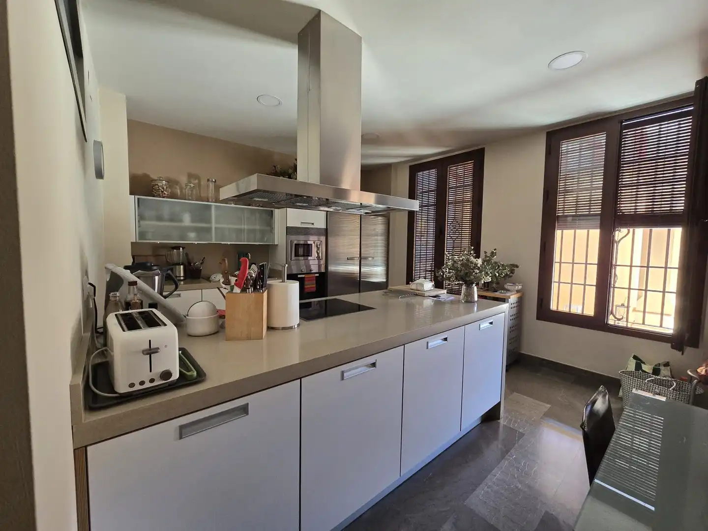 Cocina de Casa o chalet en venta en Villanueva del Ariscal con Aire acondicionado, Jardín privado y Terraza