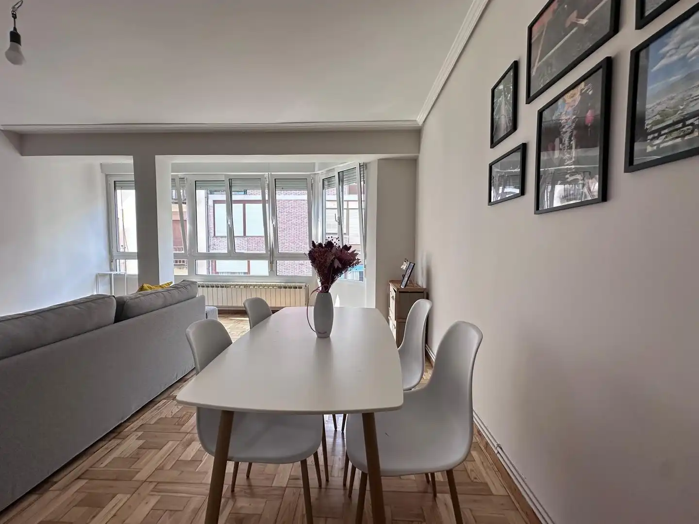 Esszimmer von Wohnung zur Miete in Santander mit Heizung und Möbliert