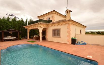 Swimming pool of House or chalet for sale in La Pobla de Vallbona  with Air Conditioner, Terrace and Swimming Pool