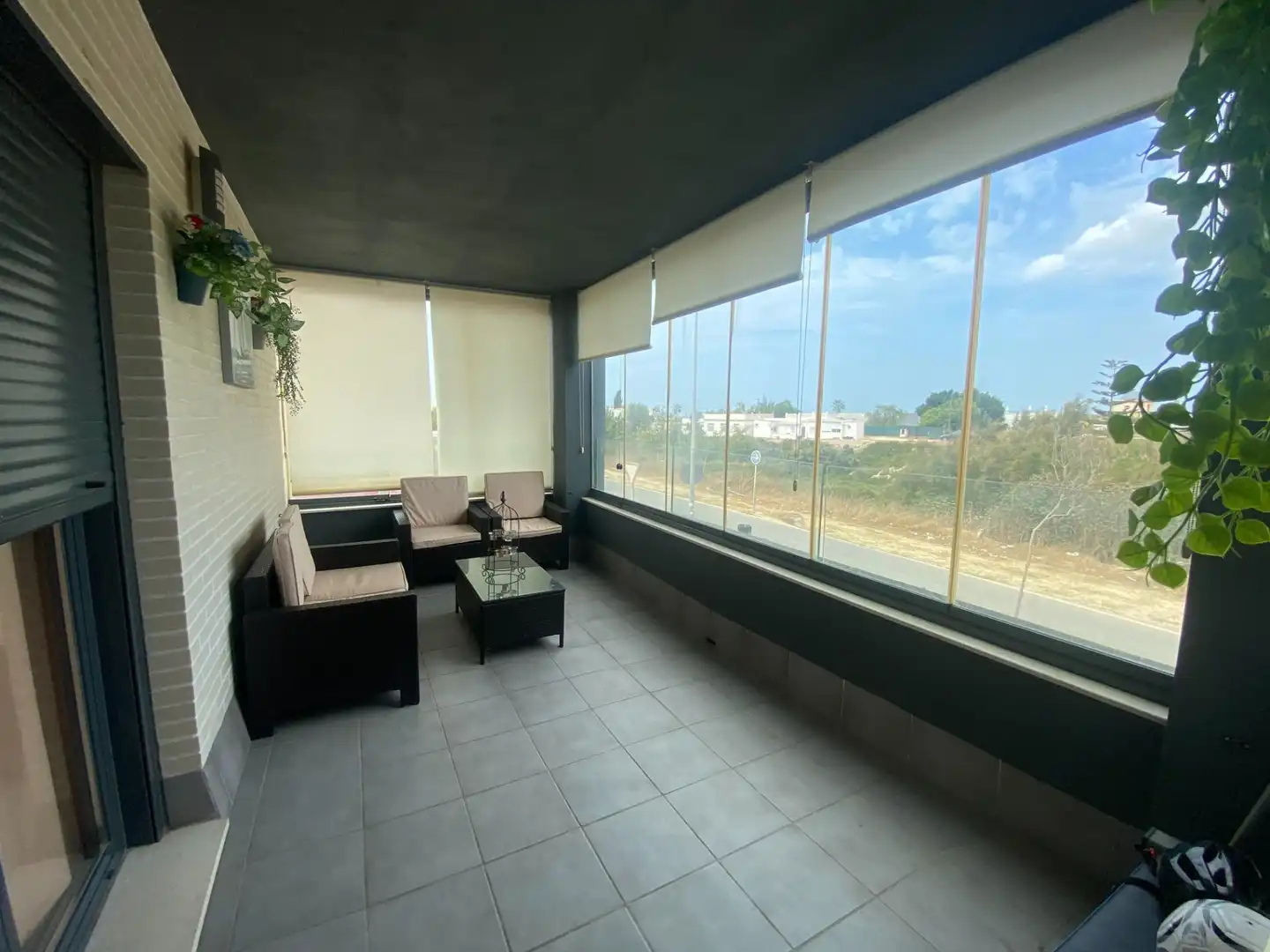 Terrace of Flat for sale in Sanlúcar de Barrameda  with Air Conditioner, Heating and Private garden