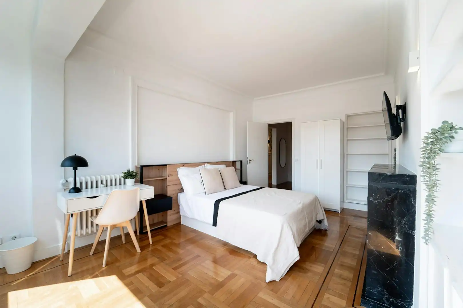 Habitación de Piso para compartir en Madrid con Aire acondicionado, Calefacción y Lavadora